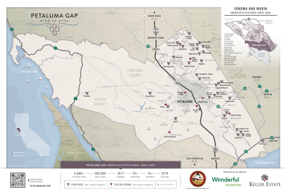 Key Insights from Creating the Petaluma Gap Wine Map - The Wine Data ...